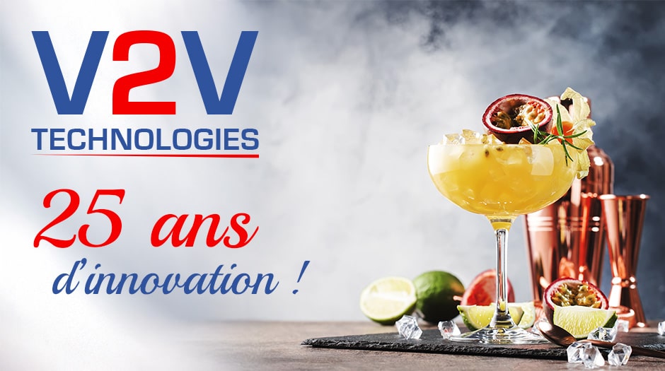 Vous êtes invité au 25e anniversaire de V2V Technologies !